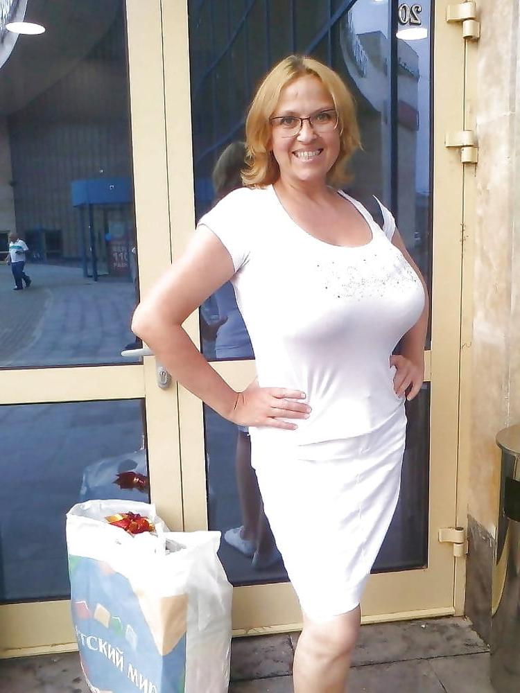 20P Clothed Mature - Big Boobs 18