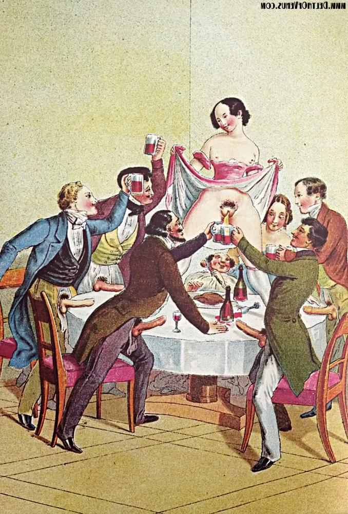 25P 19th Century Erotic drawings