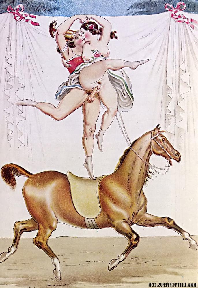 25P 19th Century Erotic drawings