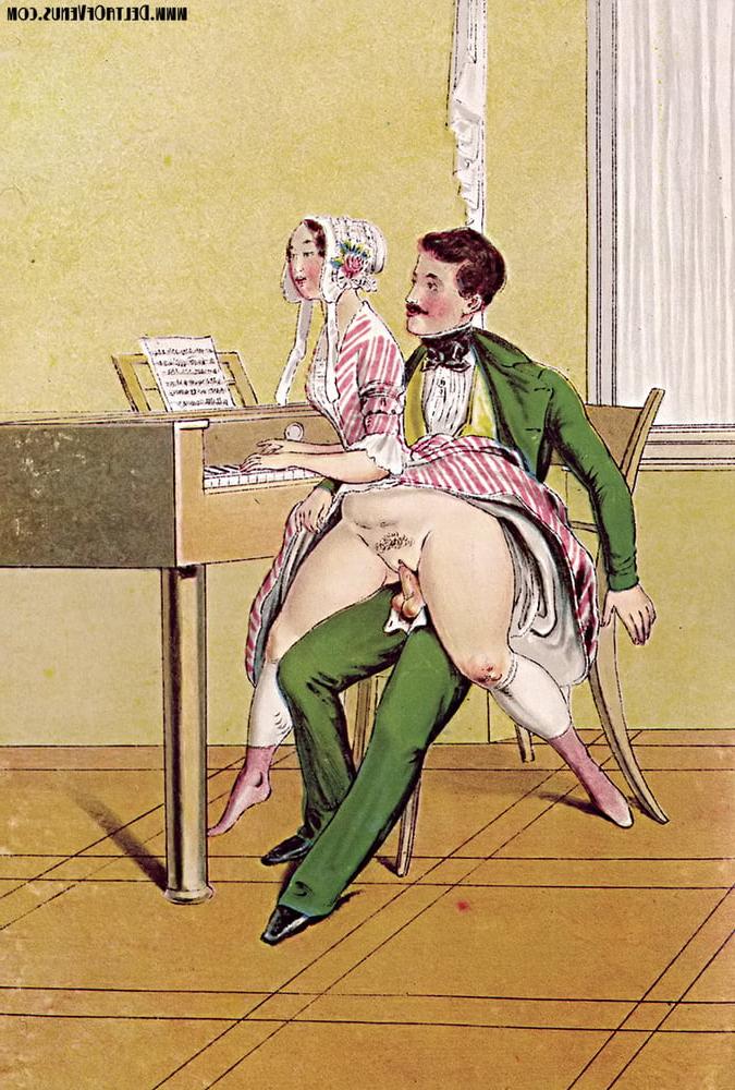 25P 19th Century Erotic drawings