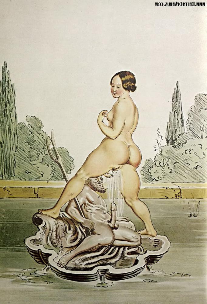25P 19th Century Erotic drawings