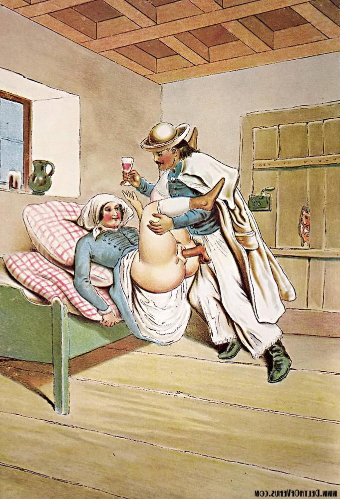 25P 19th Century Erotic drawings