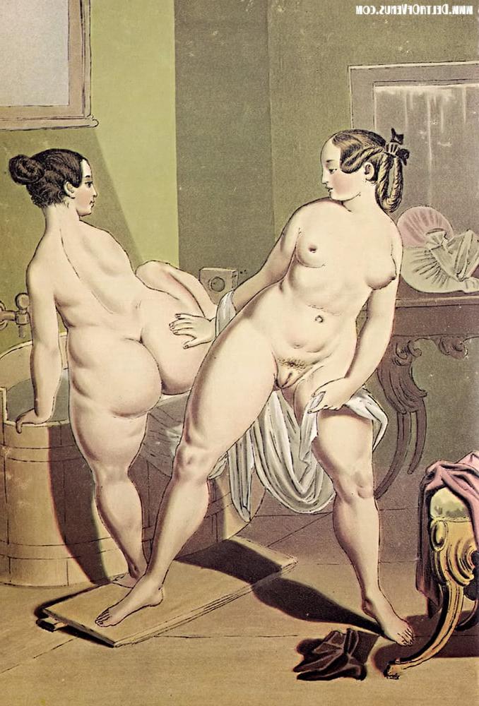 25P 19th Century Erotic drawings