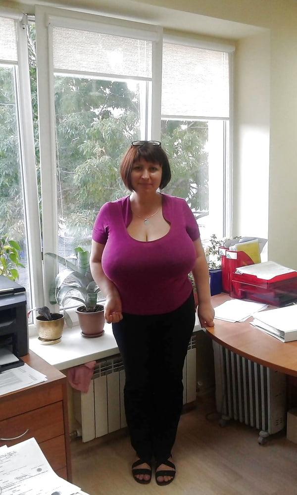 20P Clothed Mature - Big Boobs 17