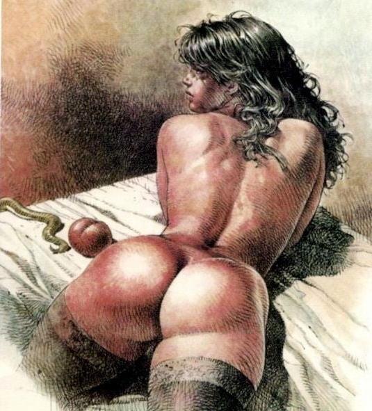 25P NEW erotic drawings