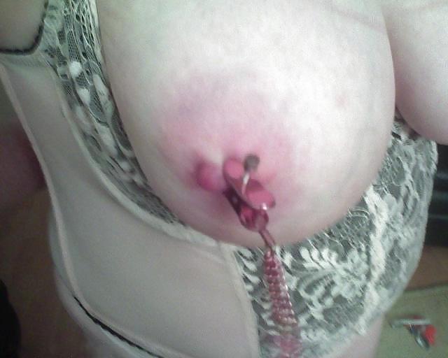 25P KEY - Titties piercing decorated 04