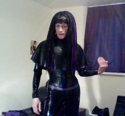 10P TS  Erotic Rubber Enslavement .