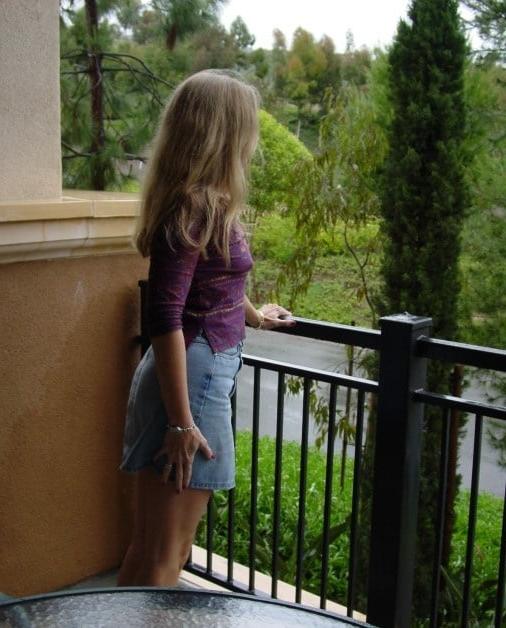 25P Matures on the balcony 4