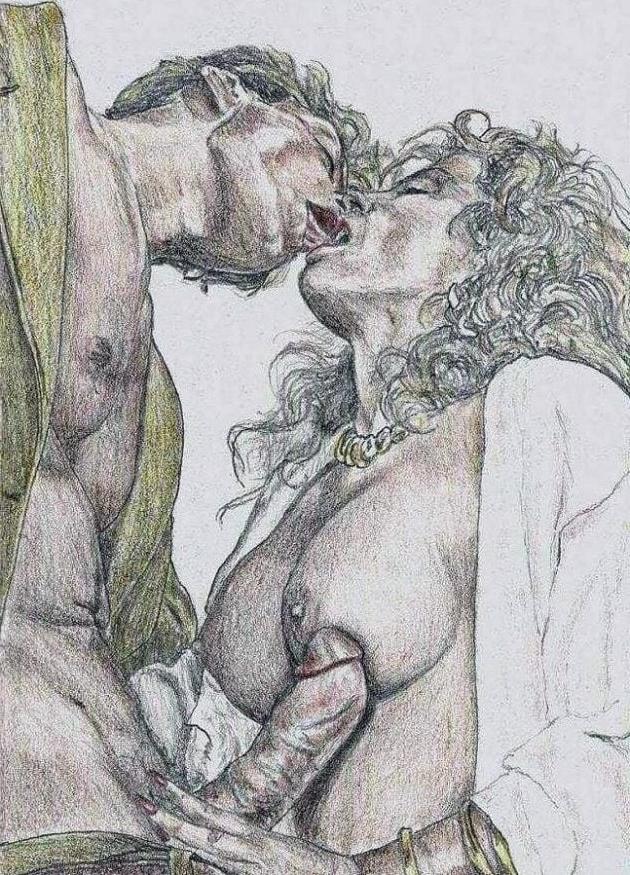 25P erotic drawings
