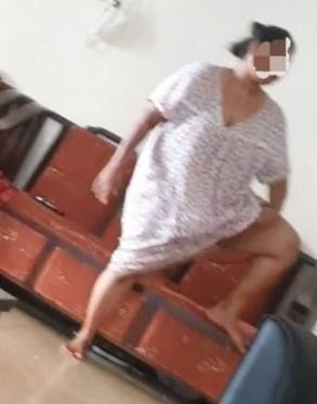 6P My mom upskirt 2