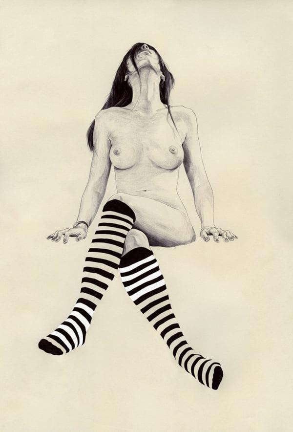 25P Erotic drawings 8