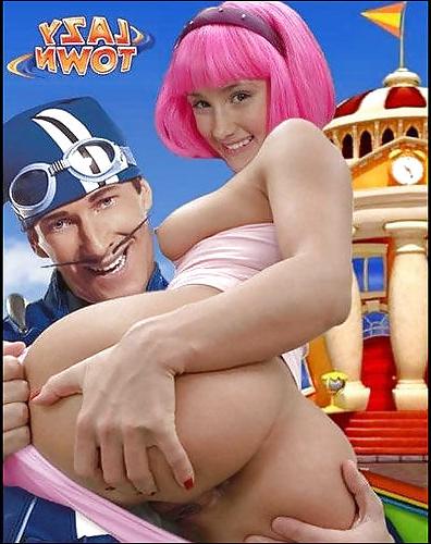 20P Lazytown stephanie gone bad!
