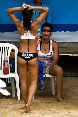 16P Geile Volleyball Aersche - Hot Volleyball asses