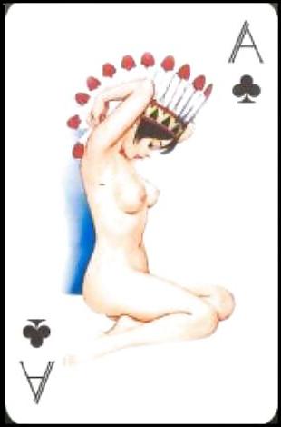 11P Erotic Playing Cards 3 - Pin-up Mix c. 1950 for SMICHAELS