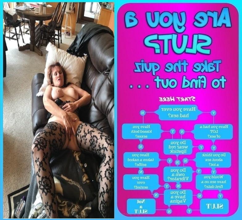 25P FuckSlut Cock &amp; Cum Gilf Whore Nancy the 65yr Cunt From USA