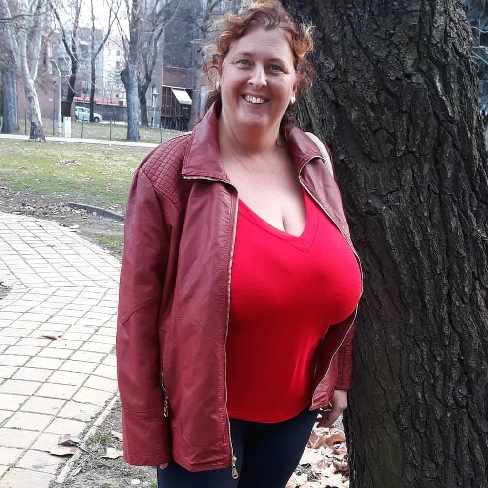 20P Clothed Mature - Big Boobs 16