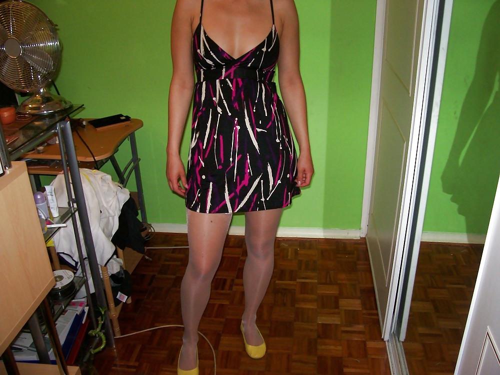 24P Sexy girl with big booty 4 (White Stockings)