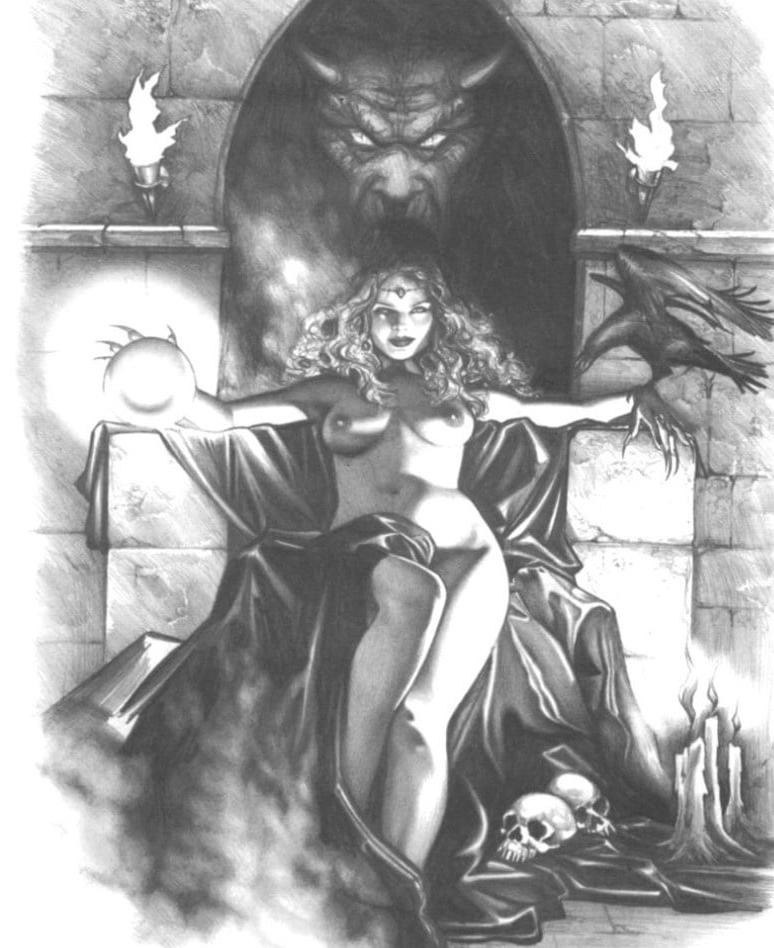 25P assorted erotic drawings with horrors1