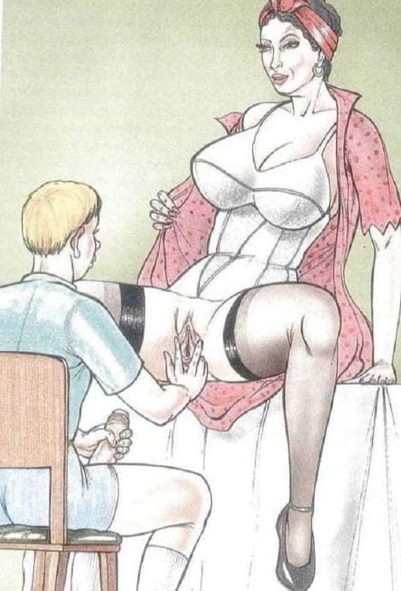 25P assorted erotic drawings with horrors1