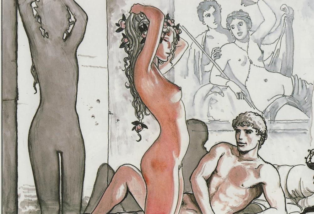 25P assorted erotic drawings with horrors1