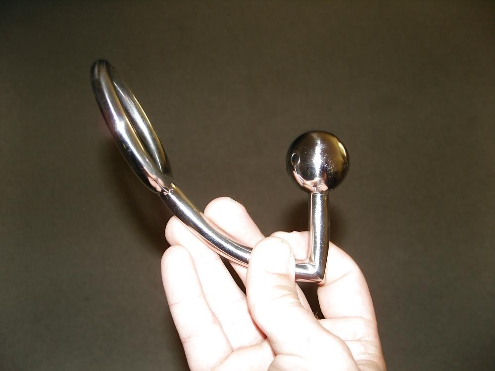 15P My Cock-ring with Anal Intruder