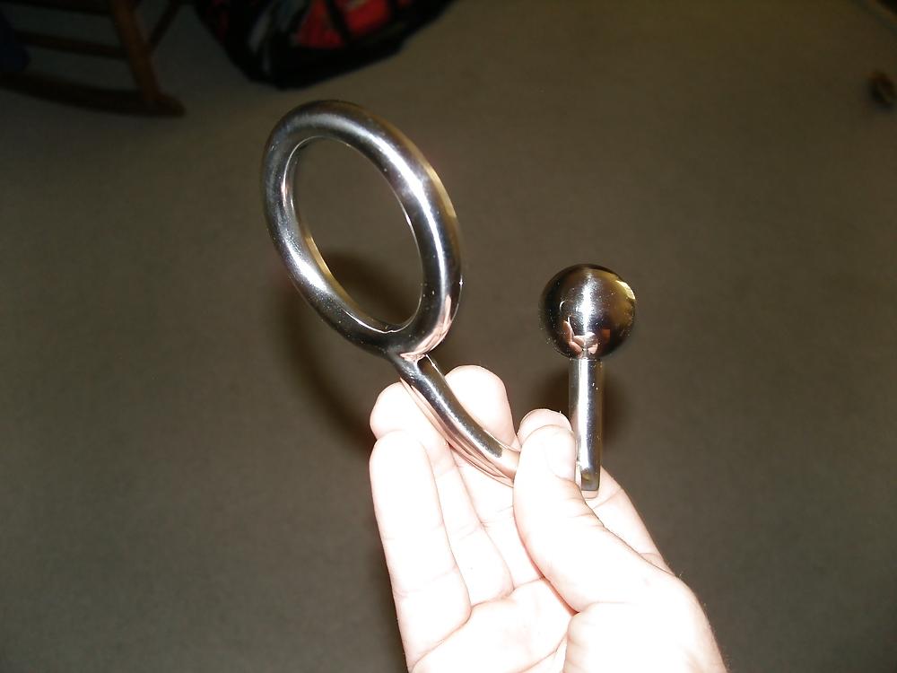 15P My Cock-ring with Anal Intruder