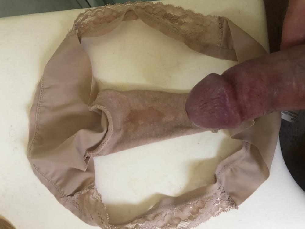 7P Cum on sexy thong