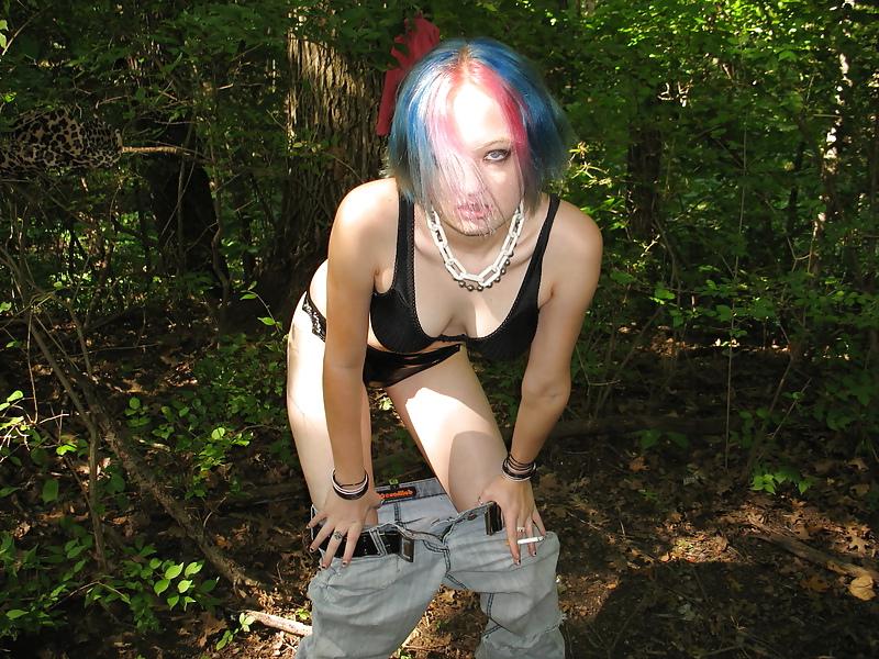 7P Emo teen girl