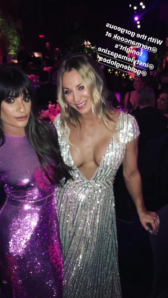25P Kaley Cuoco 2 - Where would you cum your thick load on her