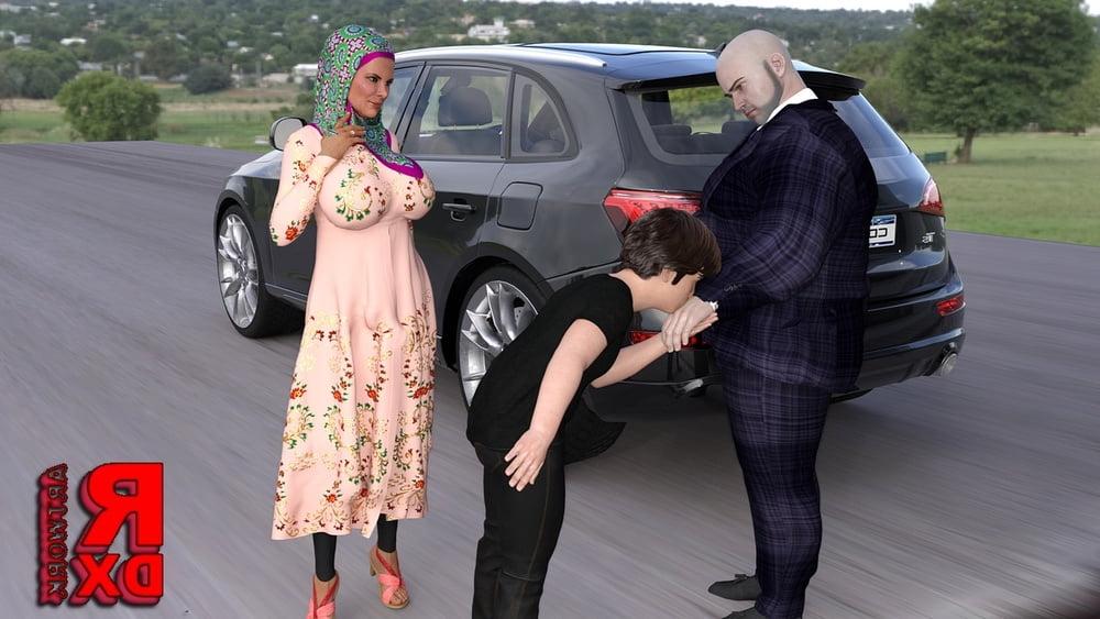 25P 3D Hijab MOM