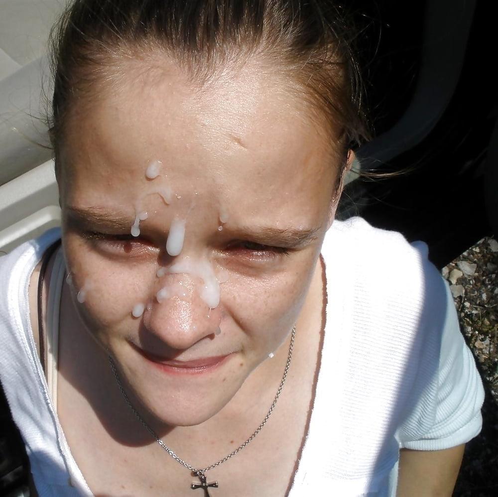 25P Salope pour une ejac en pleine gueule vol.1 - facial cum