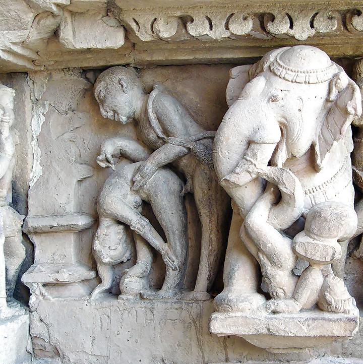 25P Indian erotic sex sculptures - coolbudy