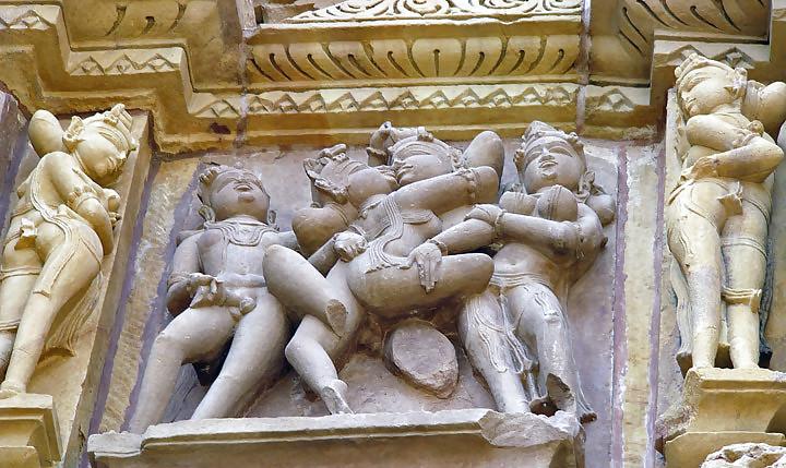 25P Indian erotic sex sculptures - coolbudy