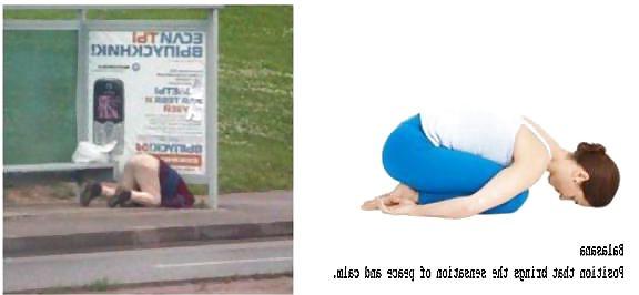 9P Drinking gives you the same benefits yoga does !!!