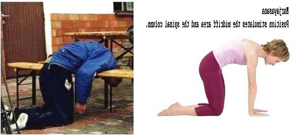 9P Drinking gives you the same benefits yoga does !!!