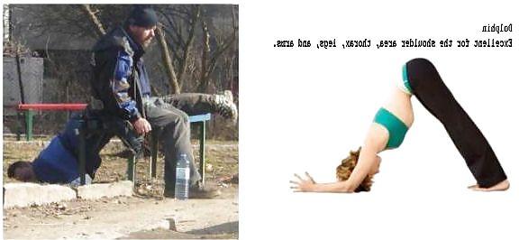 9P Drinking gives you the same benefits yoga does !!!