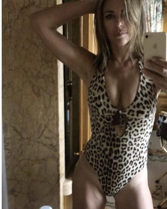25P Heutiges Wichsziel 2 ... Elizabeth Hurley bringt mich wieder zum Abspritzen