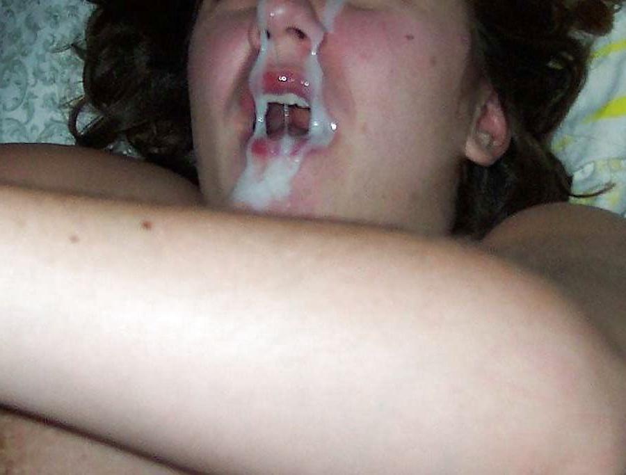 14P Cum on her