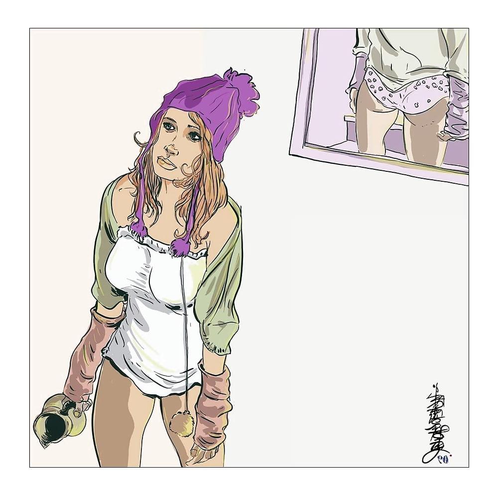 25P Erotic drawings 4