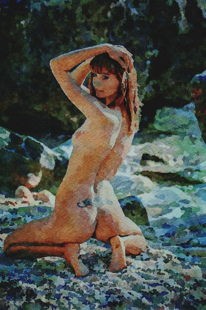 25P Erotic Digital Watercolor 67