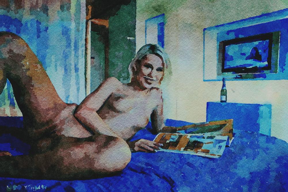 25P Erotic Digital Watercolor 67