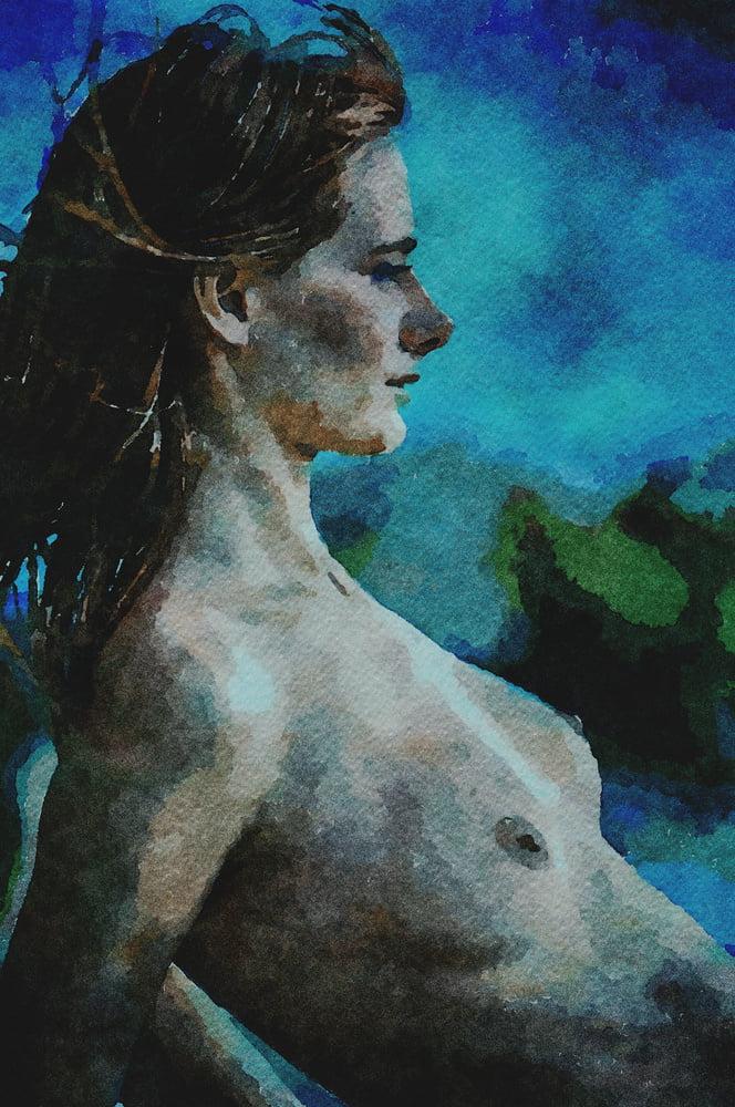 25P Erotic Digital Watercolor 67