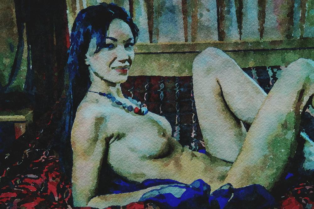 25P Erotic Digital Watercolor 67