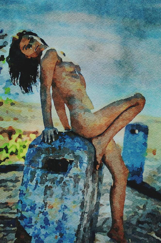 25P Erotic Digital Watercolor 67