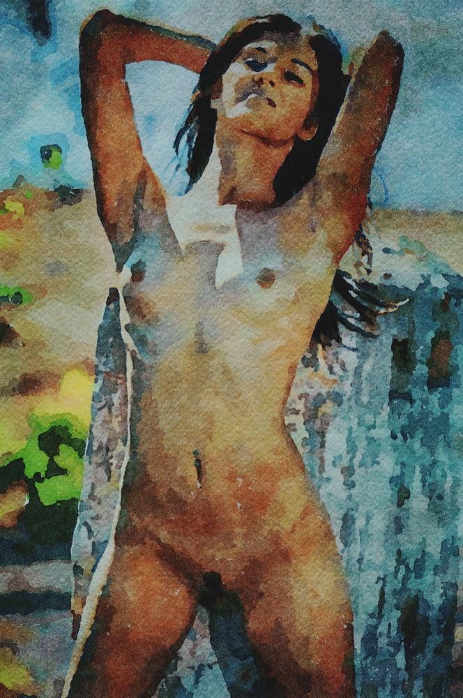 25P Erotic Digital Watercolor 67