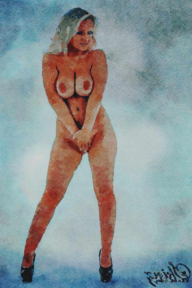 25P Erotic Digital Watercolor 66