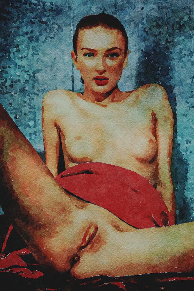 25P Erotic Digital Watercolor 66