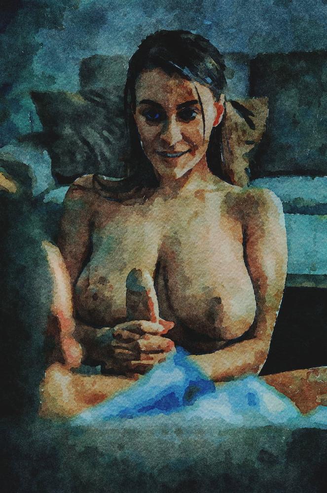 25P Erotic Digital Watercolor 68