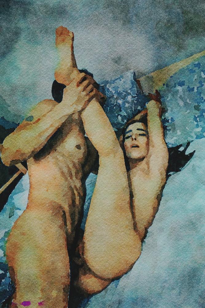 25P Erotic Digital Watercolor 68