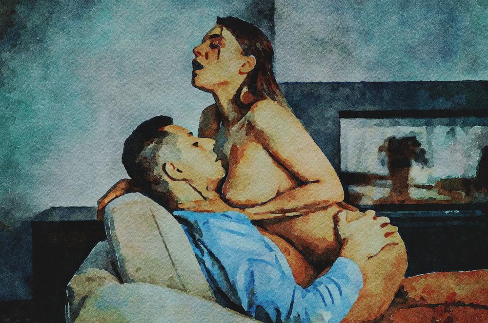 25P Erotic Digital Watercolor 68